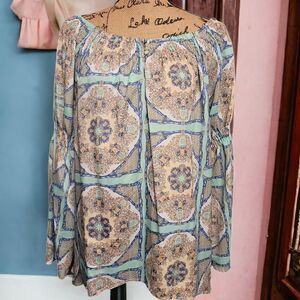 Blu Pepper Boho Style Hi Low Top Size L